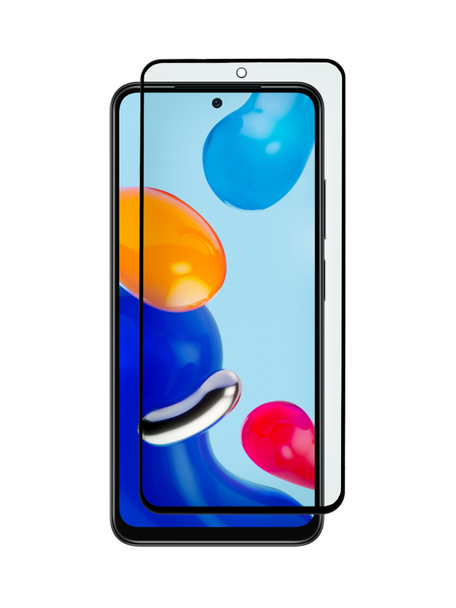 

Защитное стекло для Xiaomi Redmi Note 11/11S черный, с рамкой, с вырезом для камеры, ZTG-3D-XMI-RDM-NOT11