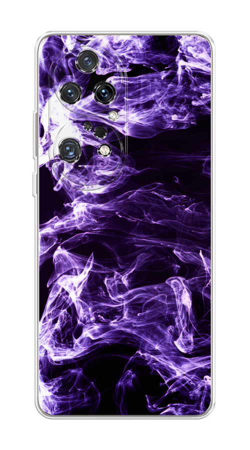 

Чехол на Huawei P50 Pro "Фиолетовый дым", Фиолетовый;белый;черный, 6105050-3
