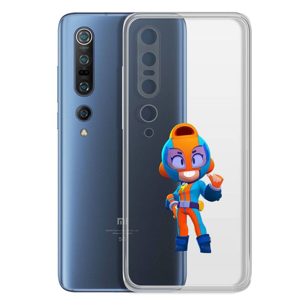 

Чехол-накладка Brawl Stars-GT Макс для Xiaomi Mi 10/Mi 10 Pro