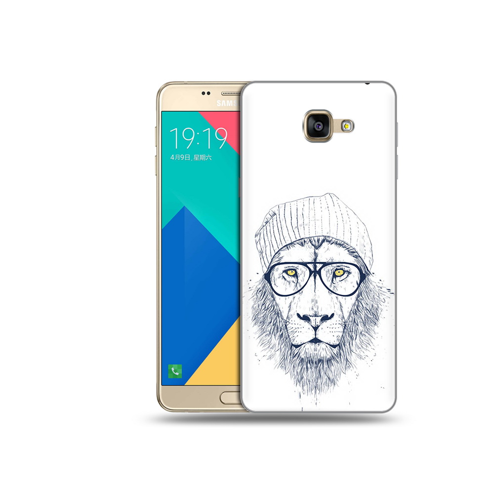 Чехол MyPads Tocco для Samsung Galaxy A9 хиппи лев (PT25200.562.663)