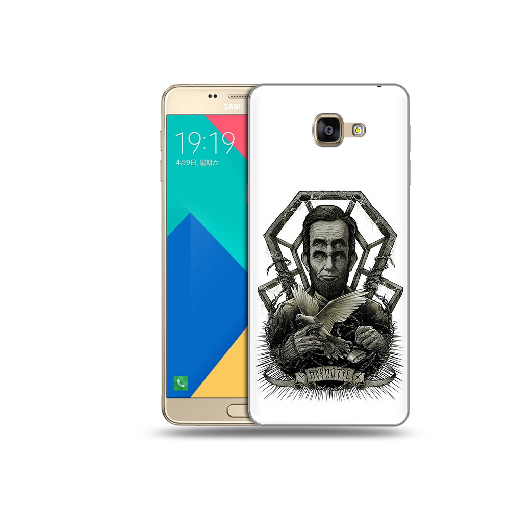 

Чехол MyPads Tocco для Samsung Galaxy A9 франклин абстракция (PT25200.562.662), Прозрачный, Tocco