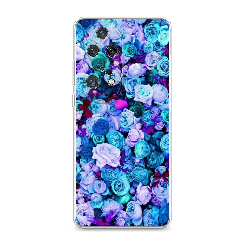 

Чехол для Huawei P50 Pro "Цветочный ковер", Фиолетовый, 6105050-2