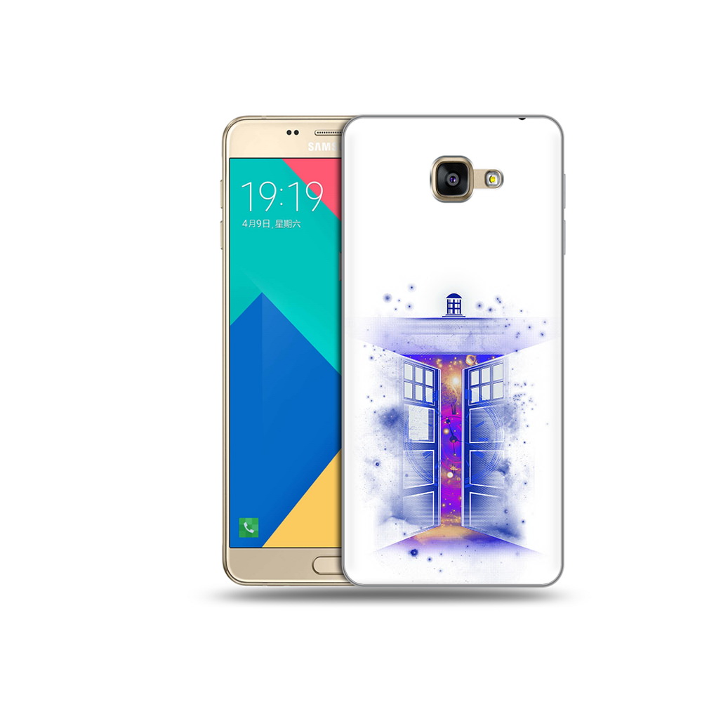 Чехол MyPads Tocco для Samsung Galaxy A9 фиолетовый уголок абстракция (PT25200.562.659)