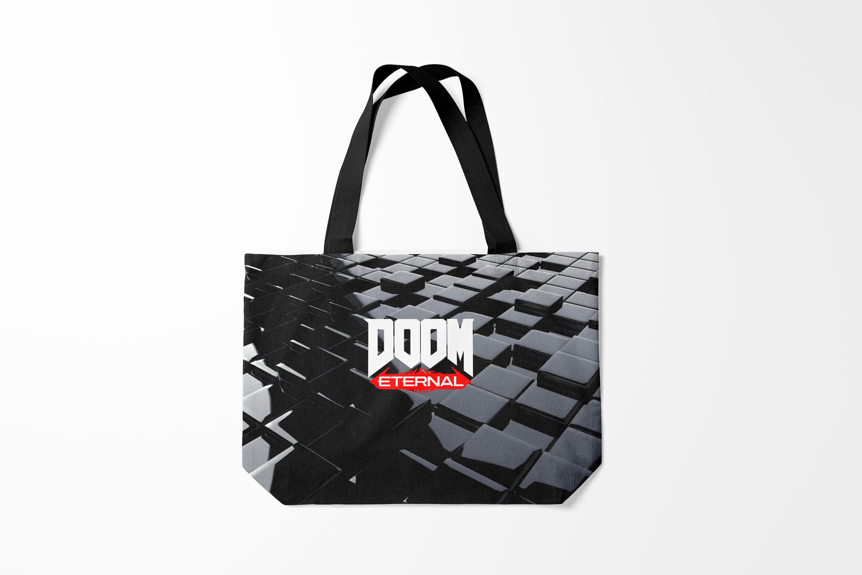 

Сумка шoппер унисекс Burnettie Doom, разноцветный, Doom