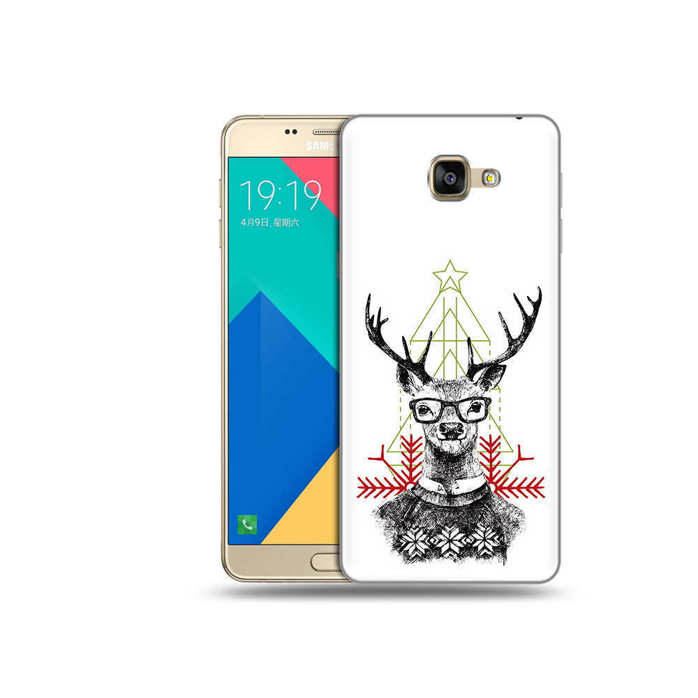 

Чехол MyPads Tocco для Samsung Galaxy A9 умный олень (PT25200.562.652), Прозрачный, Tocco