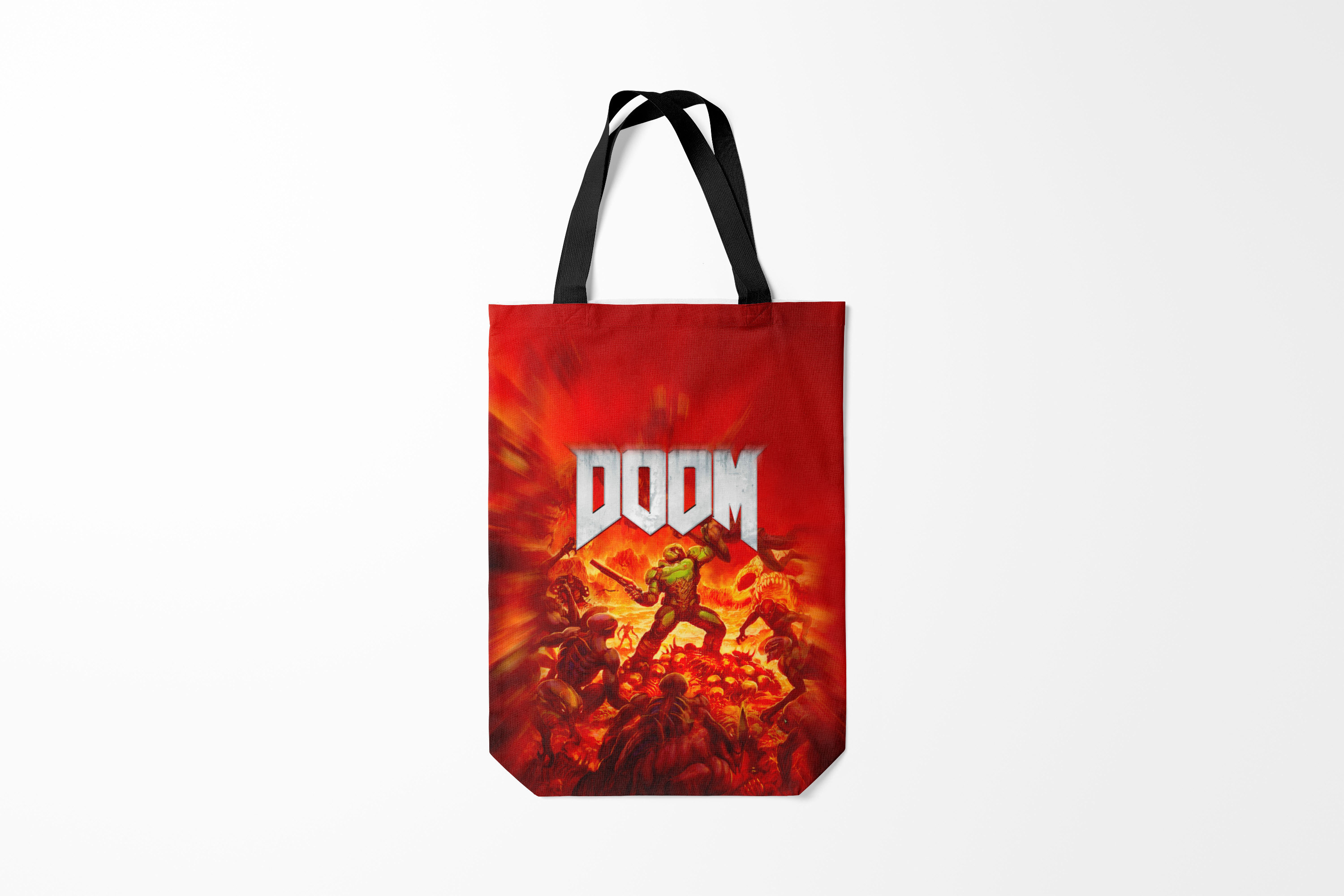 

Сумка шoппер унисекс Burnettie Doom, разноцветный, Doom