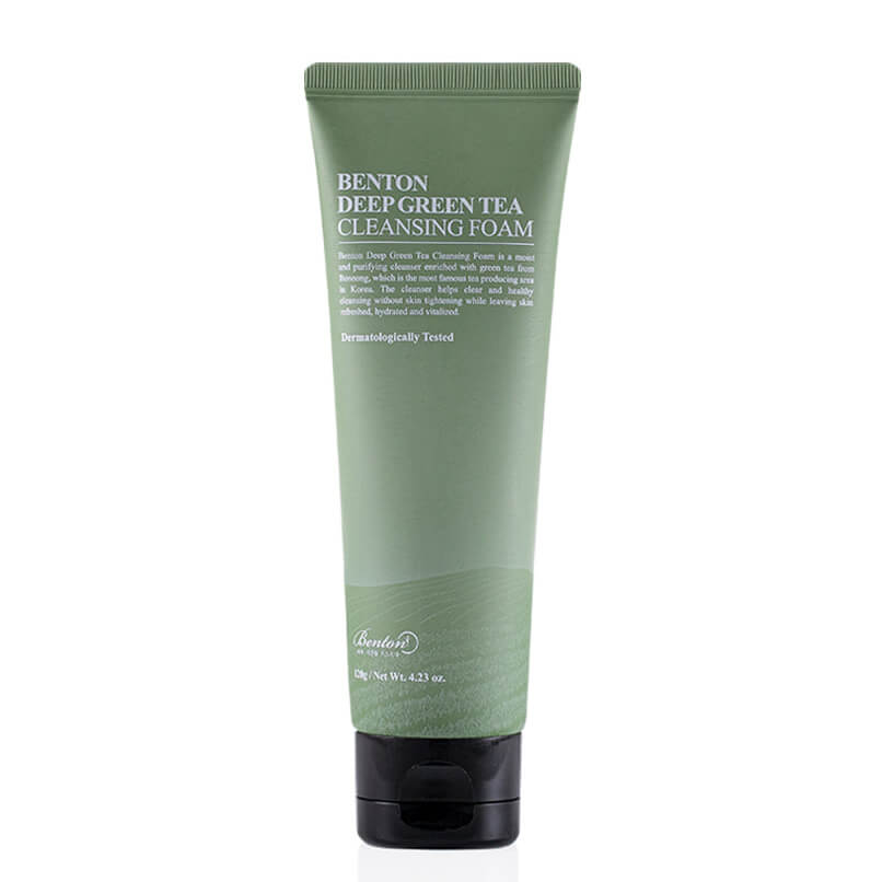 

Очищающая пенка Benton с зеленым чаем Deep Green Tea Cleansing Foam 120г