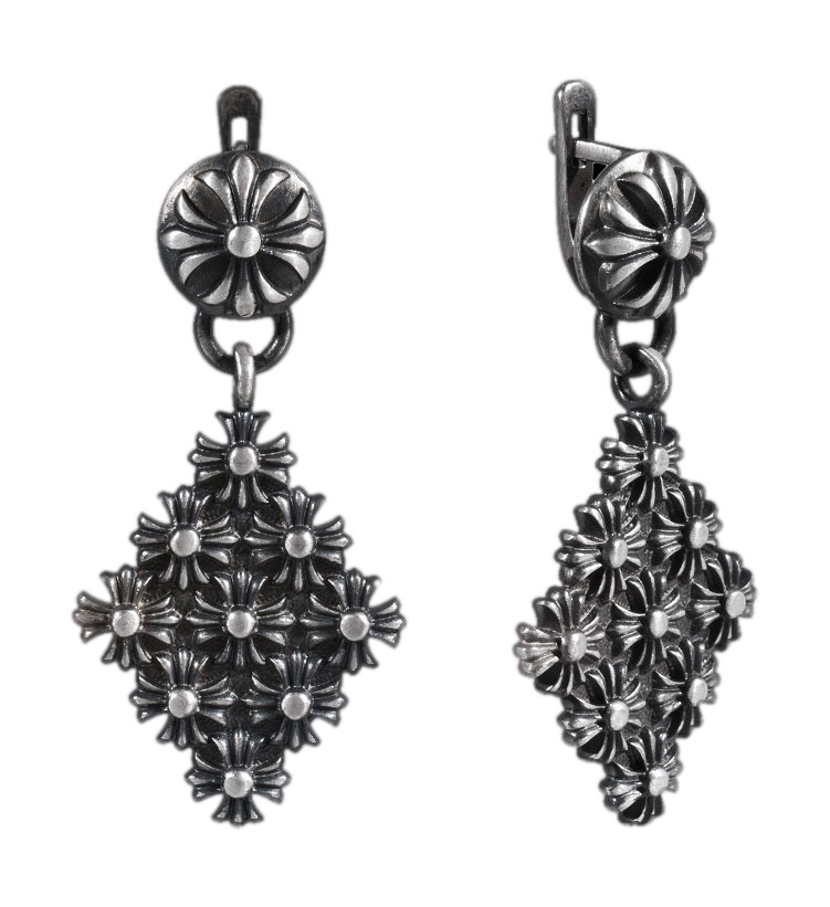 

Серьги подвески из серебра Rebel Heart RH151023, RH151023