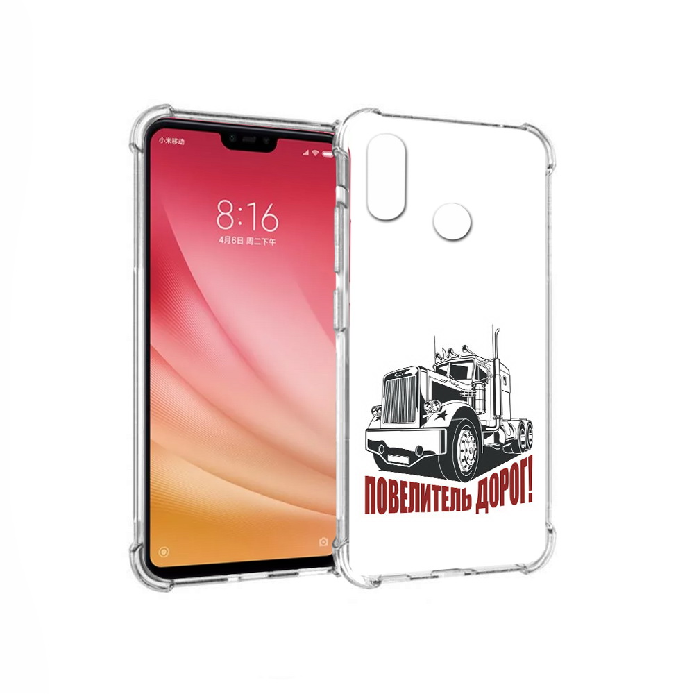 

Чехол MyPads Tocco для Xiaomi Mi 8 повелитель дорог (PT110454.314.547), Прозрачный, Tocco