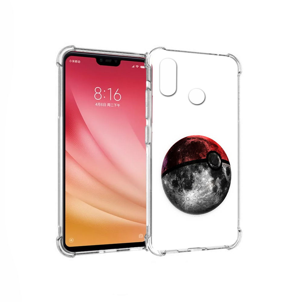 

Чехол MyPads Tocco для Xiaomi Mi 8 планета покебол (PT110454.314.543), Прозрачный, Tocco