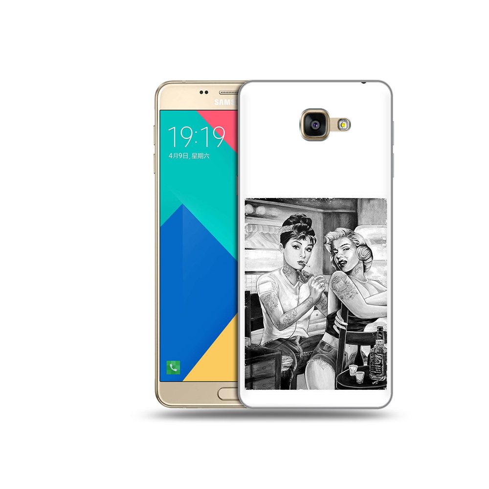 

Чехол MyPads Tocco для Samsung Galaxy A9 тату мастер (PT25200.562.637), Прозрачный, Tocco