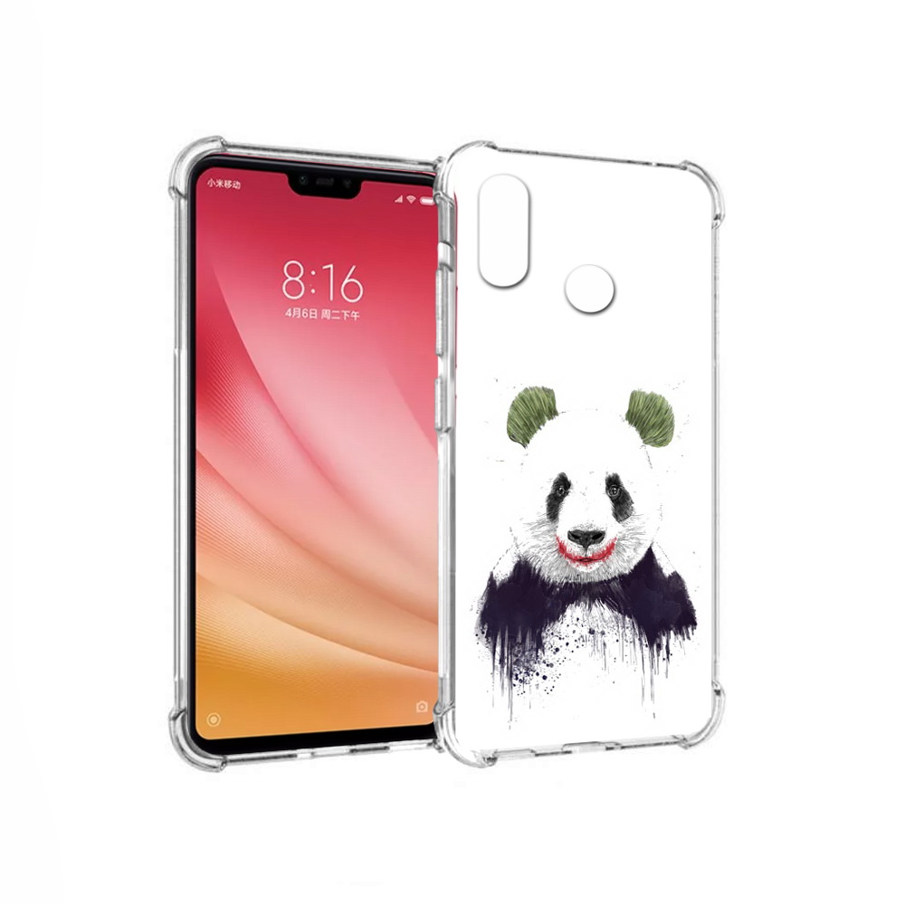 

Чехол MyPads Tocco для Xiaomi Mi 8 панда джокер (PT110454.314.533), Прозрачный, Tocco