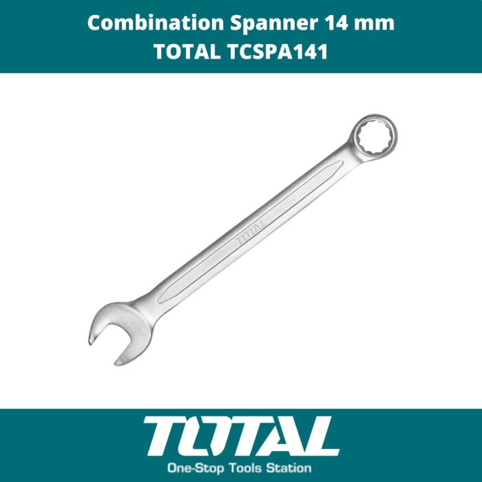 Ключ гаечный комбинированный Total TCSPA141 14мм