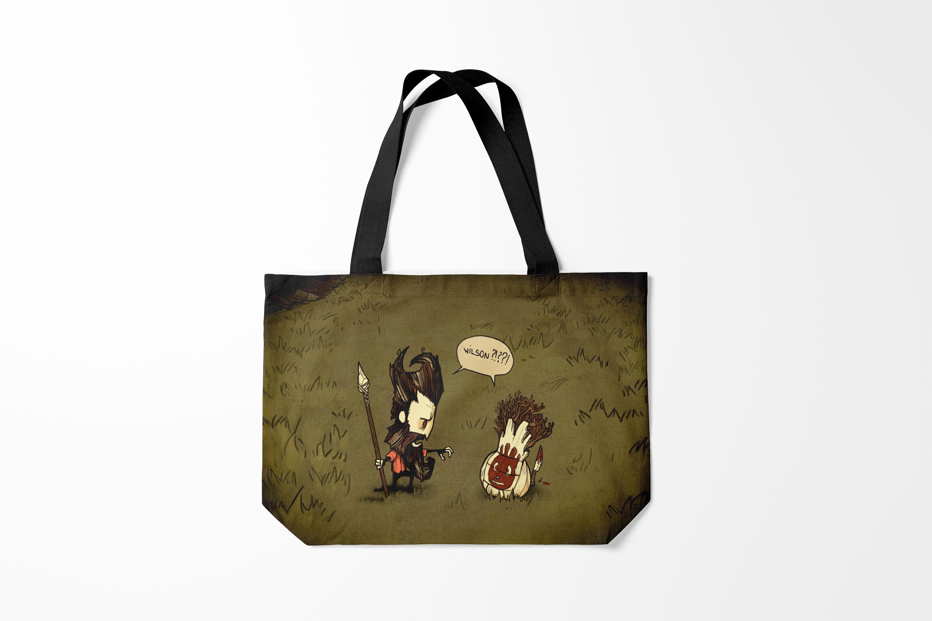 

Сумка шoппер унисекс Burnettie Dont Starve, черный, Dont Starve