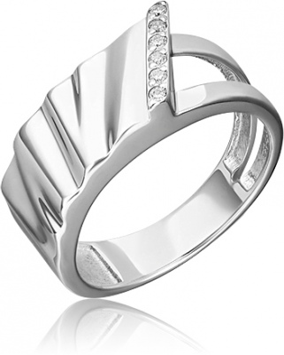 

Кольцо из серебра р. 19 PLATINA jewelry 01-5638-00-401-0200, фианит, 01-5638-00-401-0200