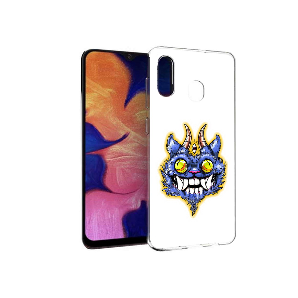 

Чехол MyPads Tocco для Samsung Galaxy A30 оракул (PT126700.499.529), Прозрачный, Tocco