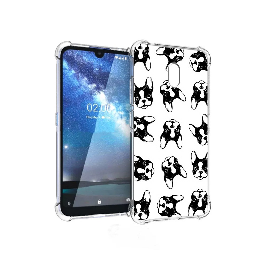 

Чехол MyPads Tocco для ZTE Blade L8 черно белые собачки (PT136677.443.683), Прозрачный, Tocco