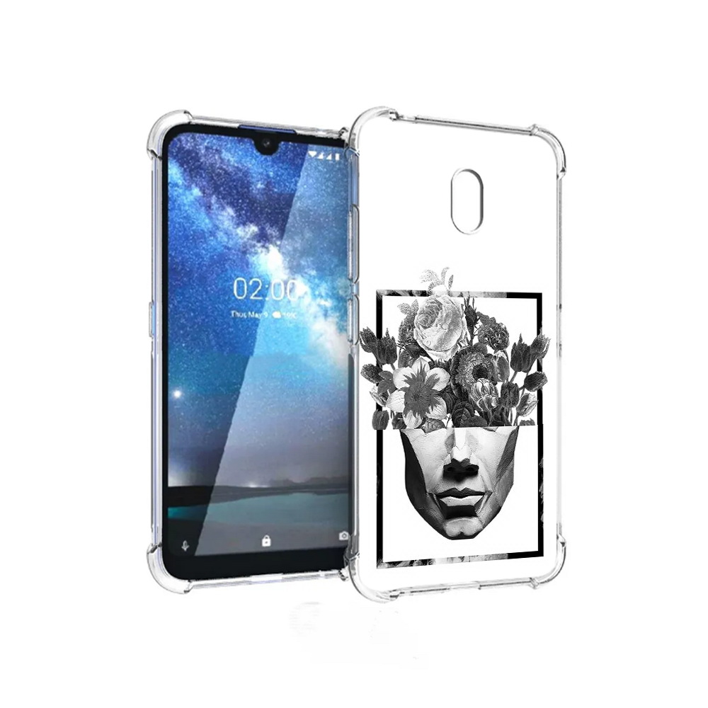 

Чехол MyPads Tocco для ZTE Blade L8 черно белая ваза в абстракции (PT136677.443.678), Прозрачный, Tocco