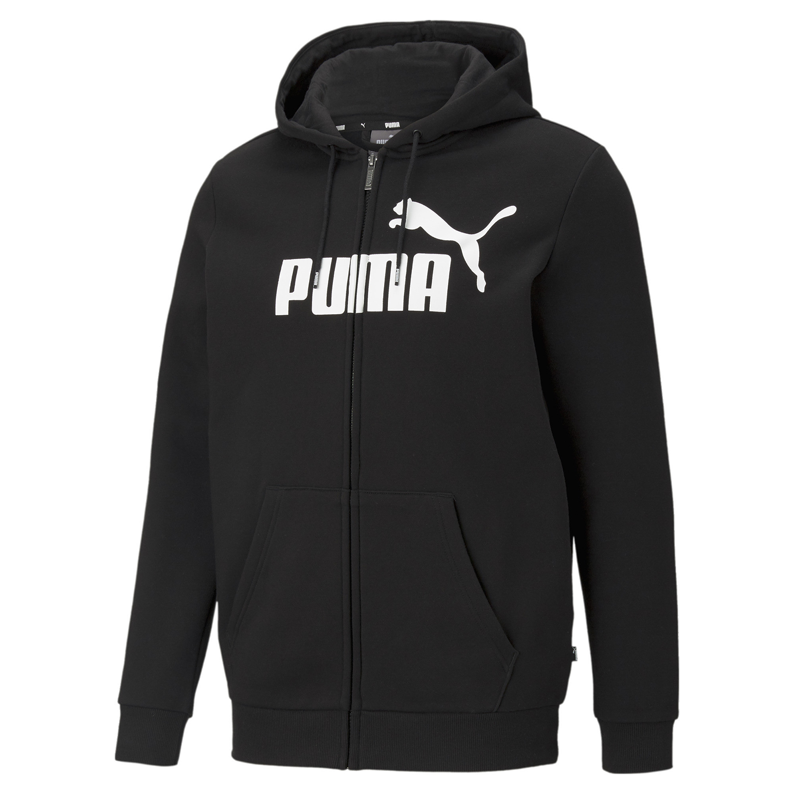 фото Толстовка мужская puma ess big logo fz fl черная s