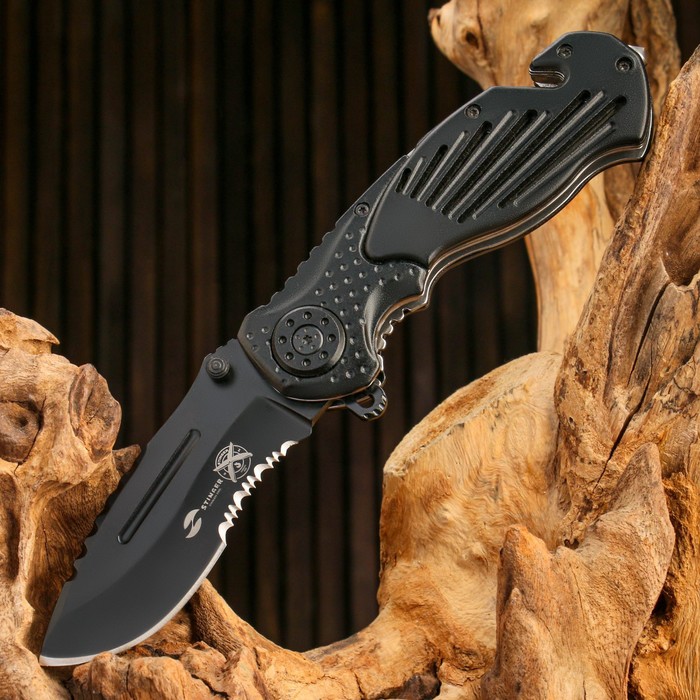 

Складной нож Stinger, 85 мм, рукоять: сталь, коробка картон, 3418749