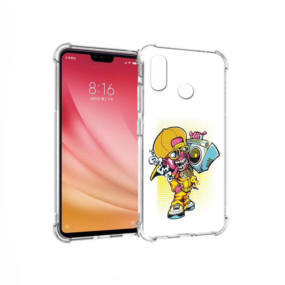 

Чехол MyPads Tocco для Xiaomi Mi 8 нарисованный парень с колонкой (PT110454.314.511), Прозрачный, Tocco