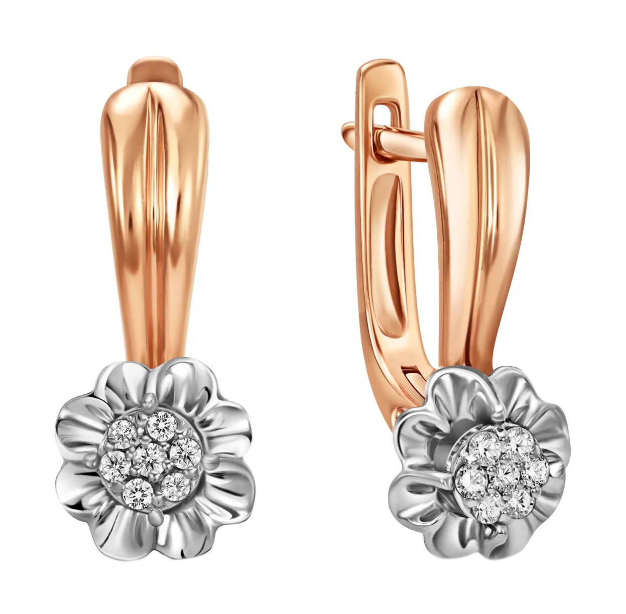 

Серьги из красного золота с бриллиантом MIUZ Diamonds E77-E59500, E77-E59500