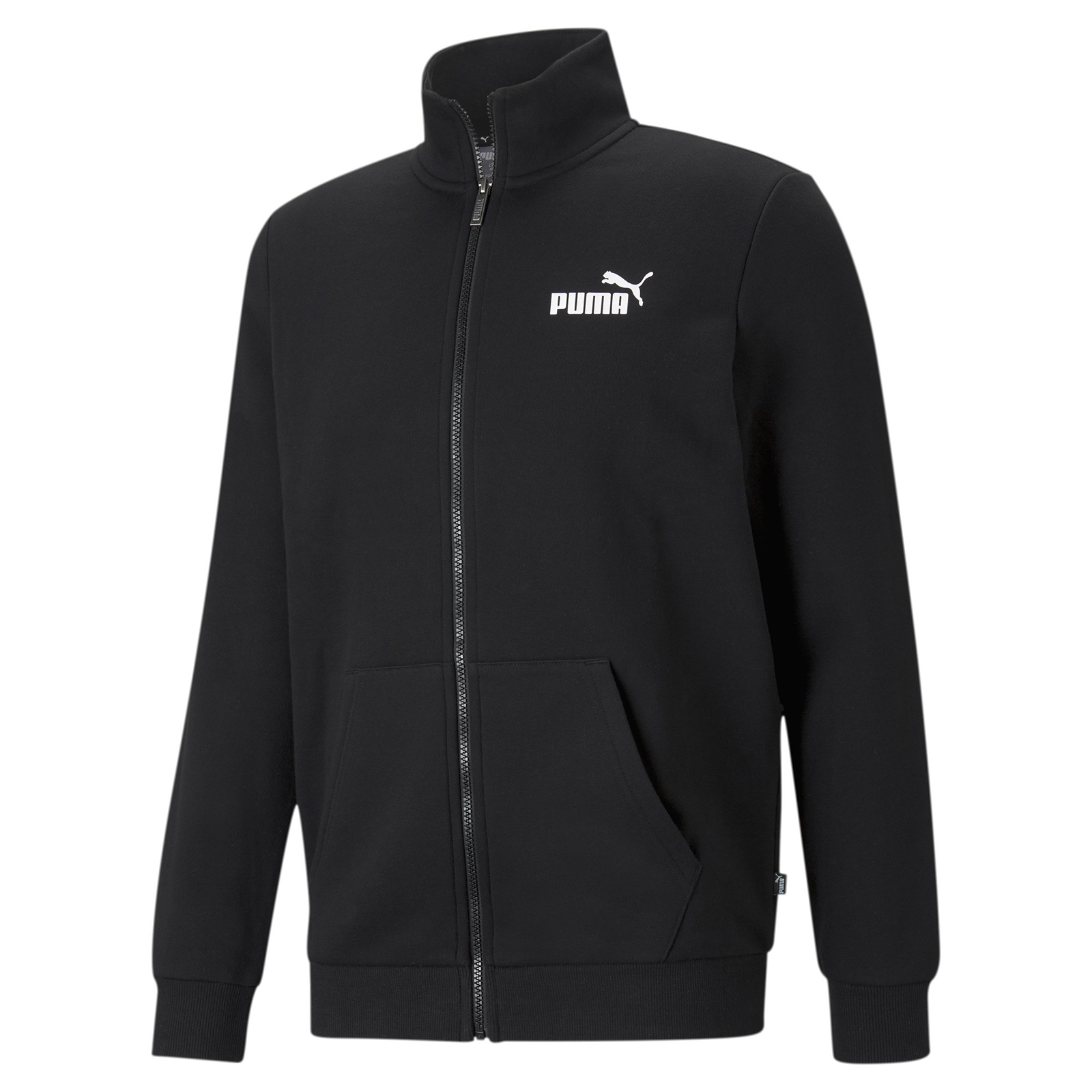 

Толстовка мужская PUMA Ess Track Jacket Fl черная L, Черный, Ess Track Jacket Fl
