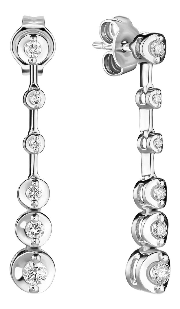 

Серьги подвески из белого золота с бриллиантом MIUZ Diamonds E01-SP-34983-W, E01-SP-34983-W