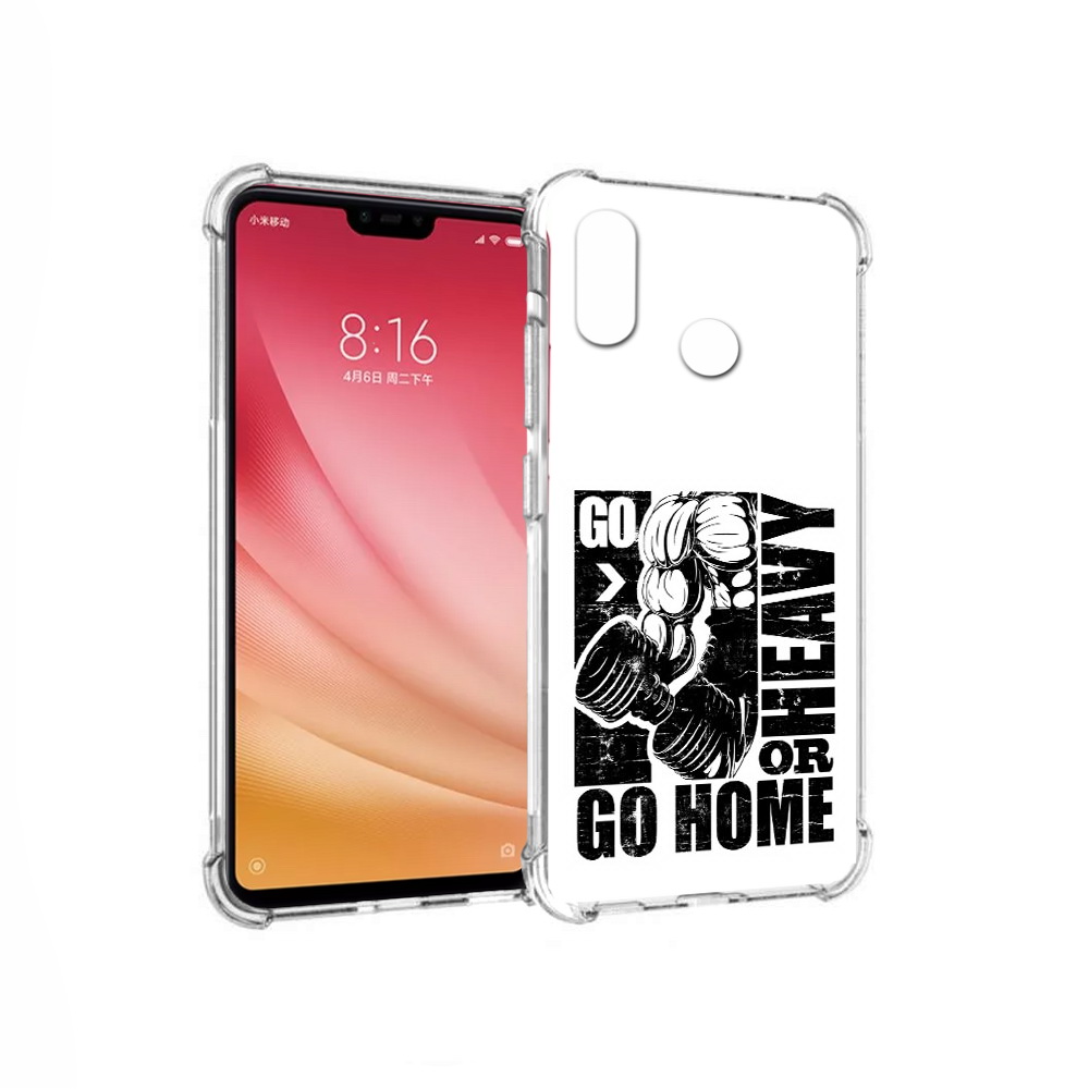 

Чехол MyPads Tocco для Xiaomi Mi 8 накаченные руки (PT110454.314.496), Прозрачный, Tocco