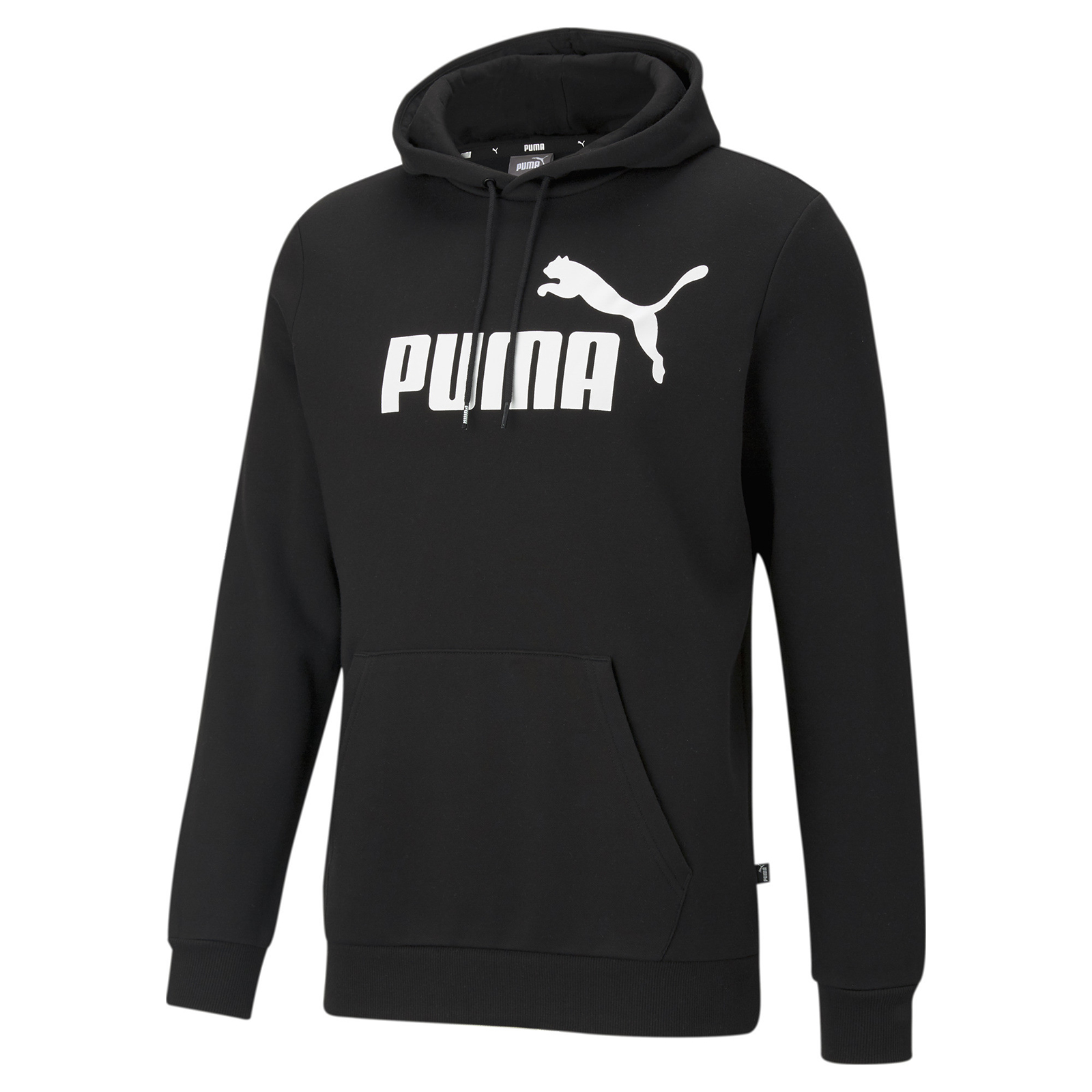 

Худи мужское PUMA Ess Big Logo Fl черное L, Ess Big Logo Fl