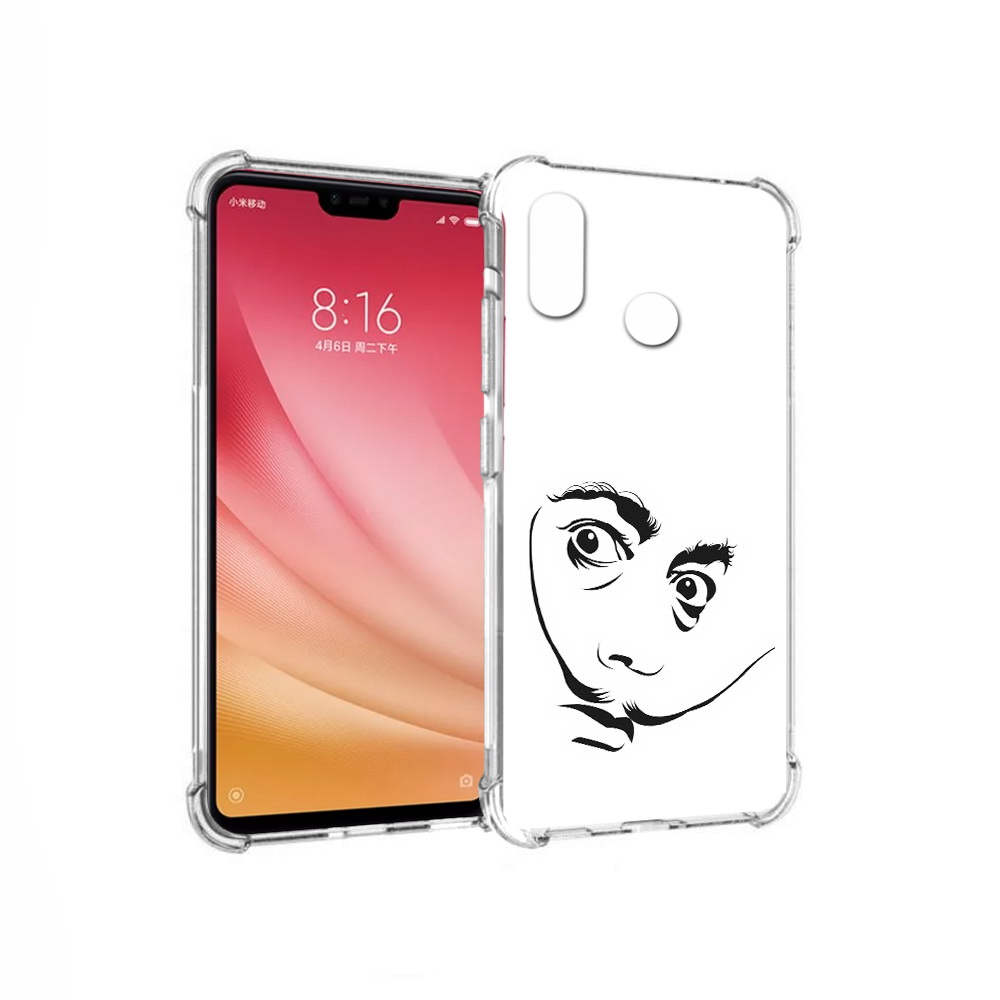 

Чехол MyPads Tocco для Xiaomi Mi 8 мужчина с длинными усами (PT110454.314.487), Прозрачный, Tocco