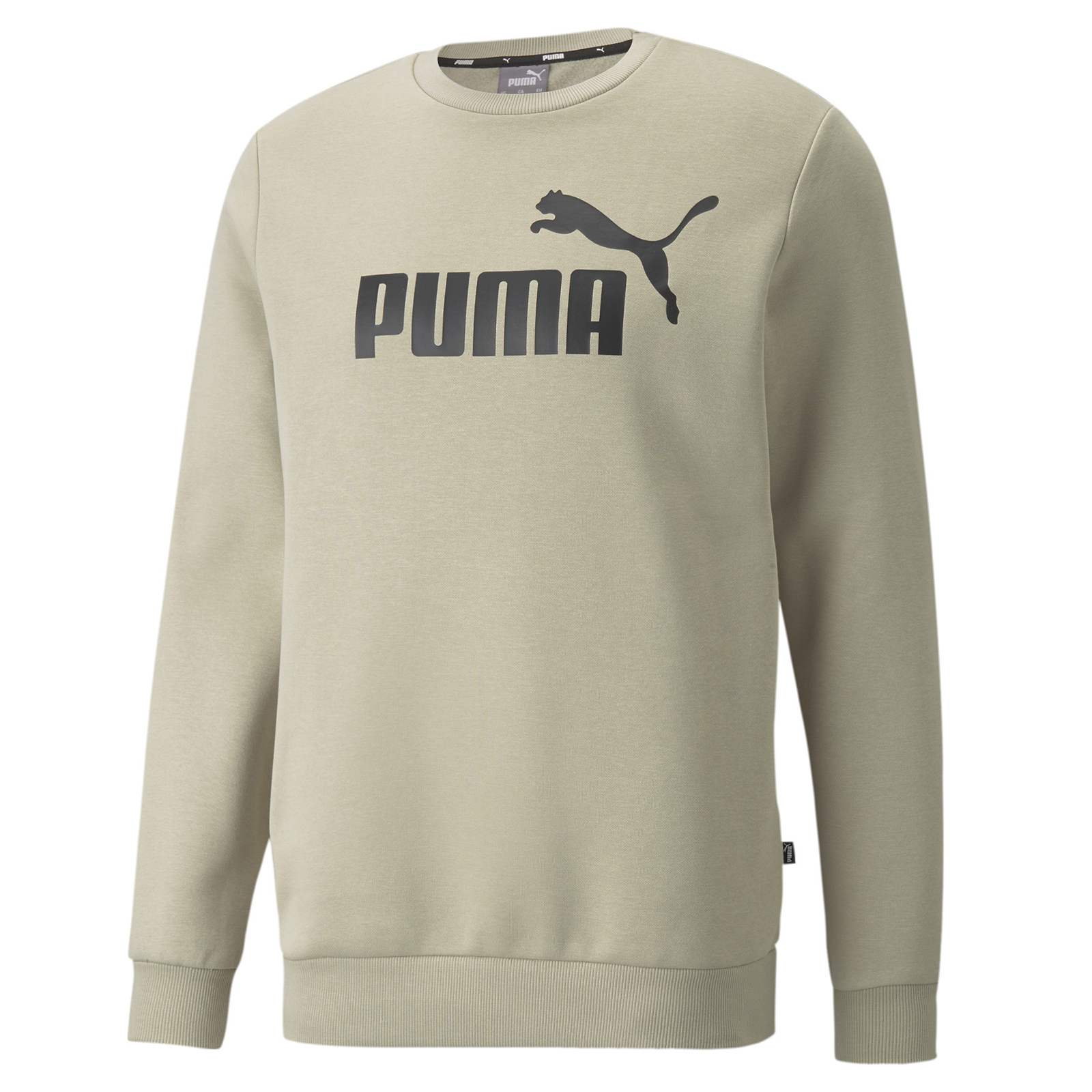 

Свитшот мужской PUMA Ess Big Logo Crew Fl бежевый L, Ess Big Logo Crew Fl