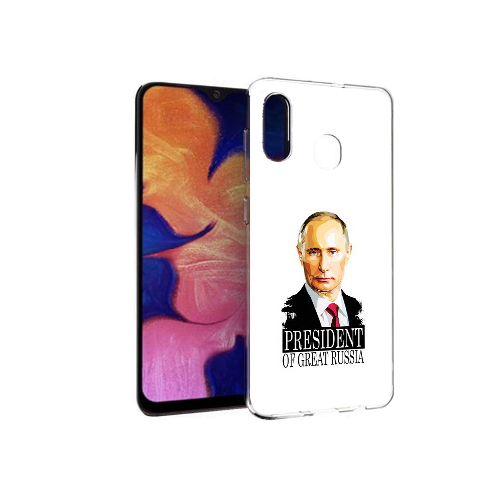 

Чехол MyPads Tocco для Samsung Galaxy A30 Володька (PT126700.499.50), Прозрачный, Tocco