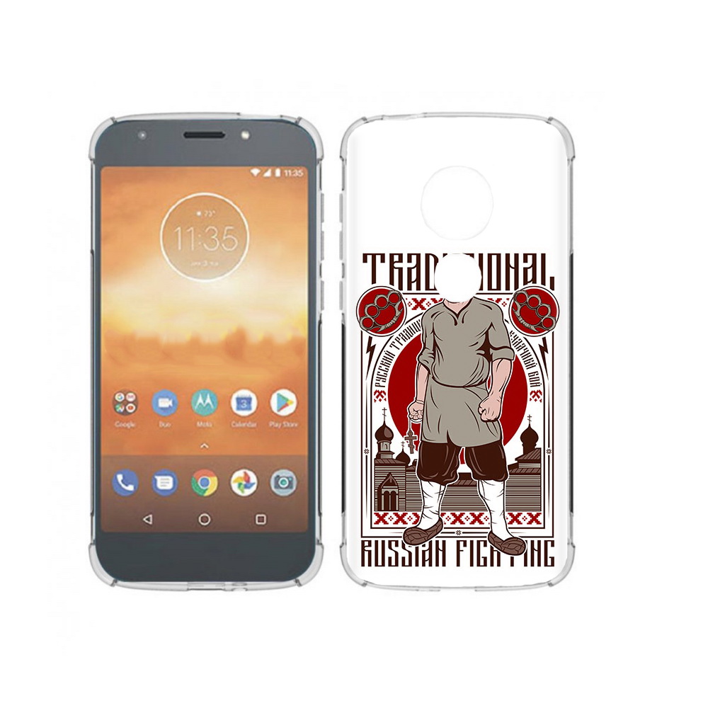 

Чехол MyPads Tocco для Motorola Moto E5 Play Традициональный мужчина (PT227065.372.173), Прозрачный, Tocco
