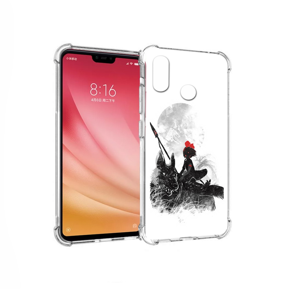 

Чехол MyPads Tocco для Xiaomi Mi 8 мононоке (PT110454.314.481), Прозрачный, Tocco