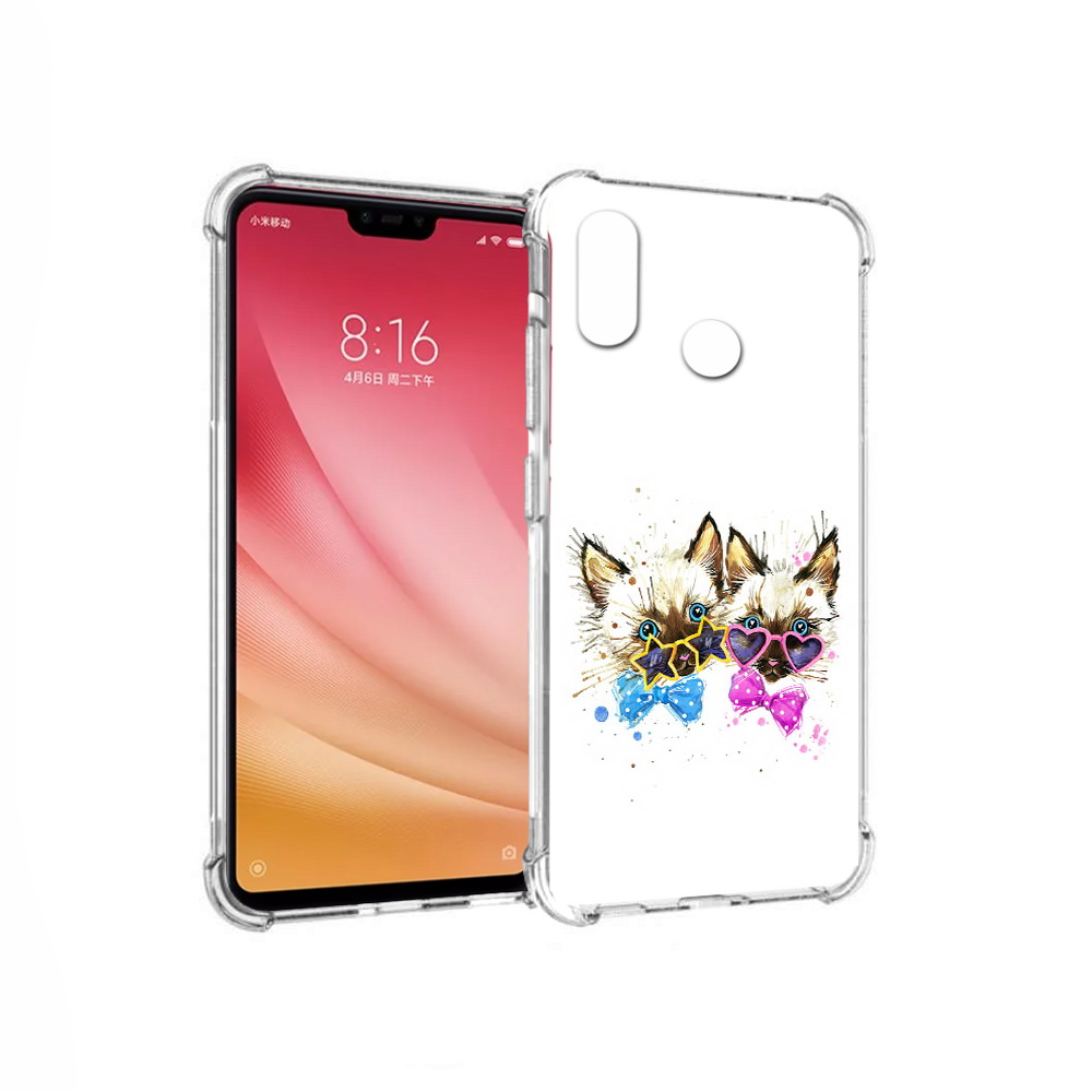 

Чехол MyPads Tocco для Xiaomi Mi 8 милые котята (PT110454.314.474), Прозрачный, Tocco