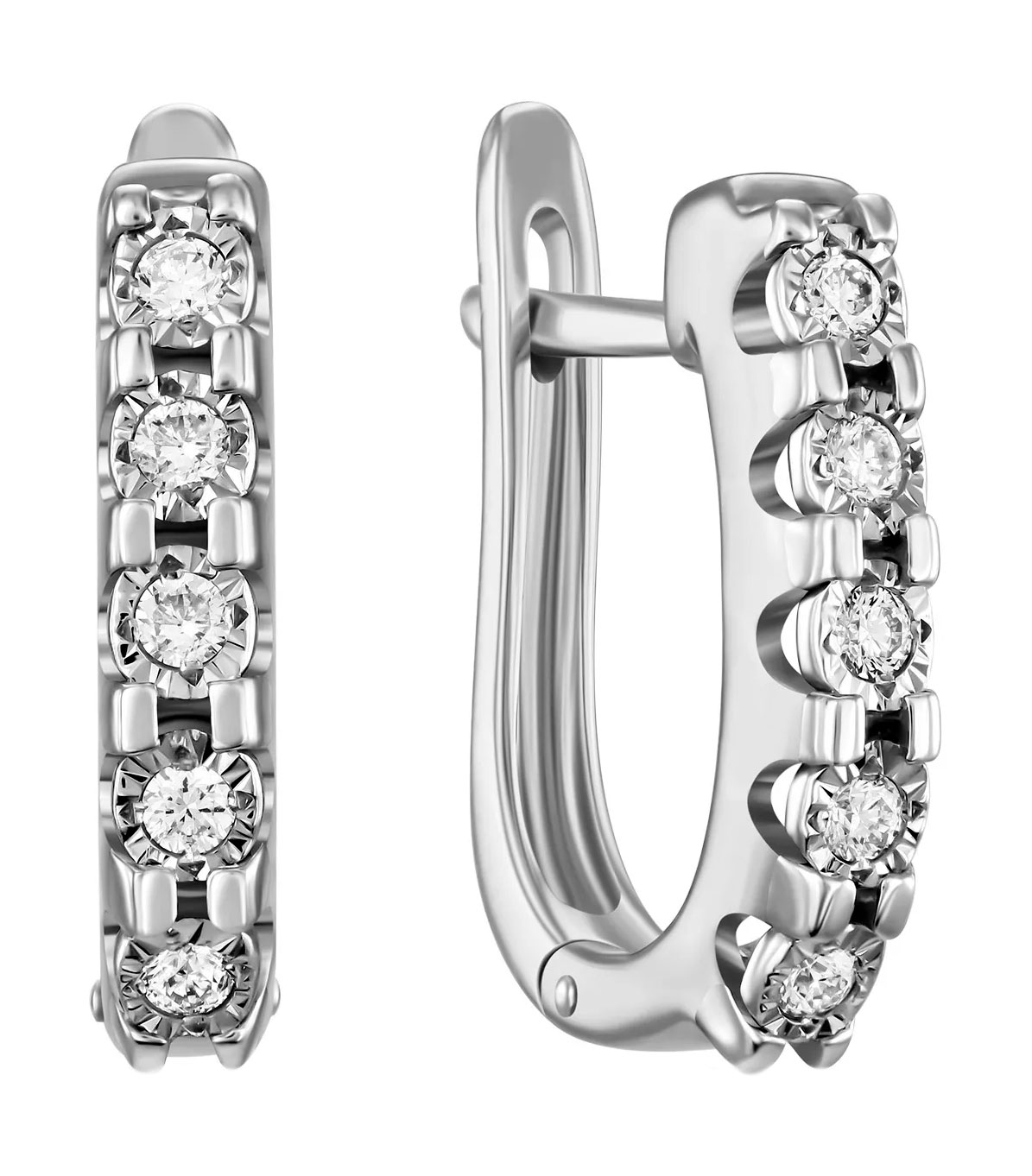 

Серьги из белого золота с бриллиантом MIUZ Diamonds E01-PL-33894-W, E01-PL-33894-W