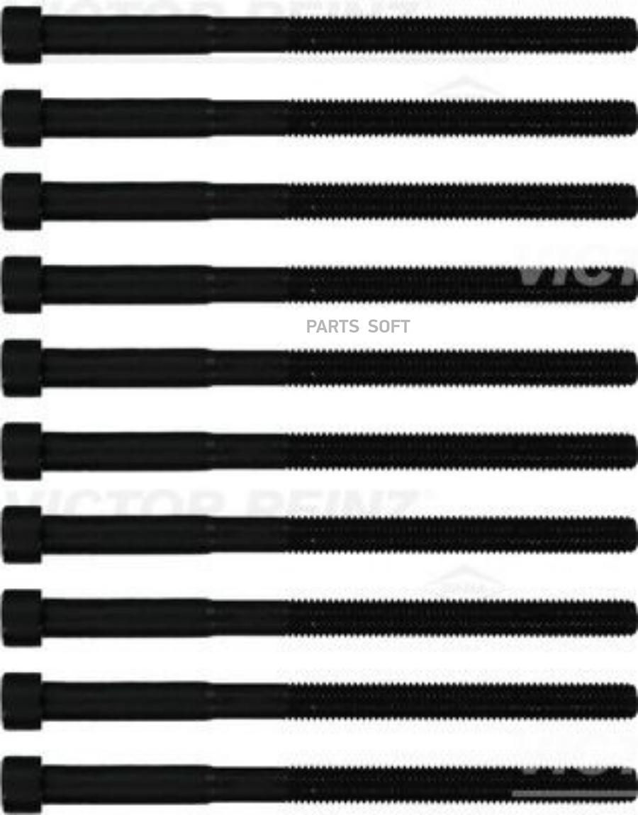 

REINZ Комплект Болтов ГБЦ KIA/HYUNDAI RIO/CEED/ACCENT/I30 G4FD/G4FJ (10 штук)