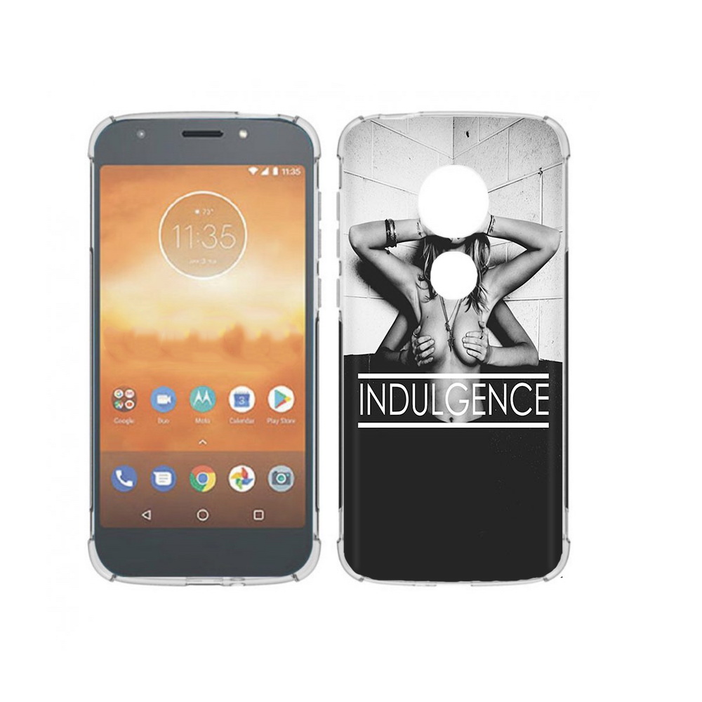 

Чехол MyPads Tocco для Motorola Moto E5 Play Страсть (PT227065.372.163), Прозрачный, Tocco