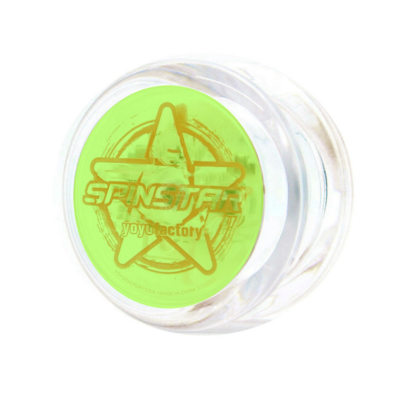 Йо-йо YoYoFactory SpinStar прозрачный зеленый YYF0002
