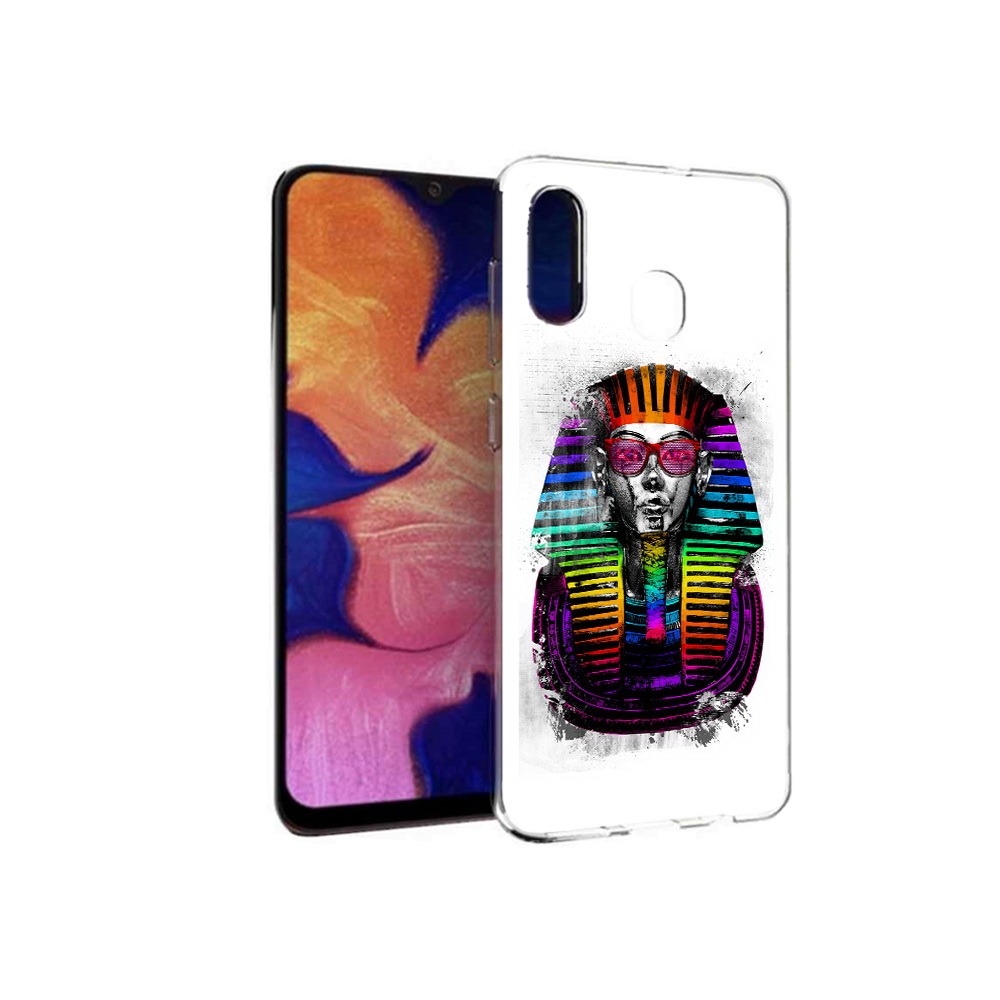 

Чехол MyPads Tocco для Samsung Galaxy A30 модная богиня (PT126700.499.479), Прозрачный, Tocco