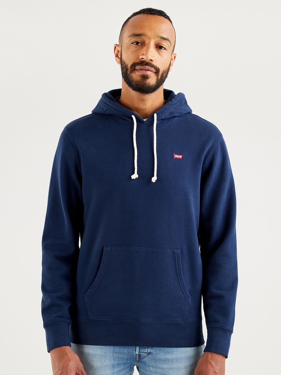 

Худи мужское Levi's New Original синее 2XL, Синий, New Original