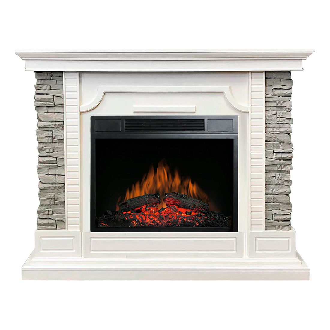 

Портал Royal Flame Avignon под Vision 26 137 x 98,5 x 36 см, Белый