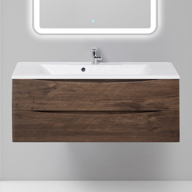 

Тумба с раковиной BelBagno Marino 120 rovere moro, Коричневый, Marino 120 rovere moro