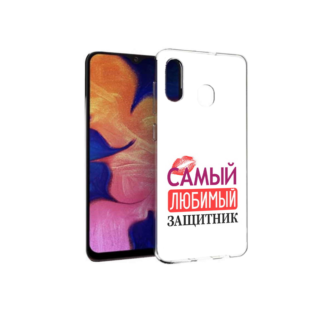 

Чехол MyPads Tocco для Samsung Galaxy A30 любимый защитник (PT126700.499.451), Прозрачный, Tocco