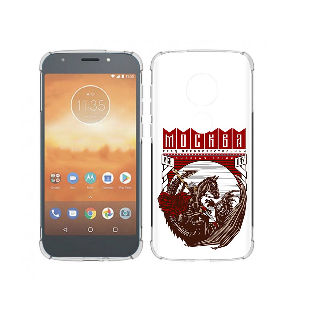 

Чехол MyPads Tocco для Motorola Moto E5 Play Москва Россия (PT227065.372.122), Прозрачный, Tocco