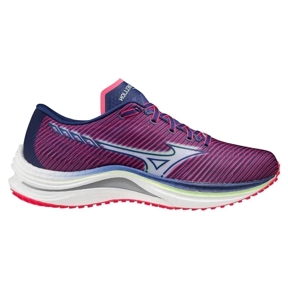 

Кроссовки женские Mizuno Wave Rebellion розовые 6 US, Wave Rebellion