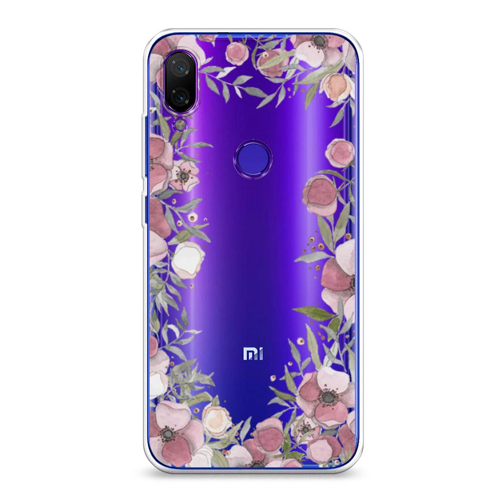 

Чехол Awog на Xiaomi Mi Play "Розовая цветочная рамка", Разноцветный, 35350-8