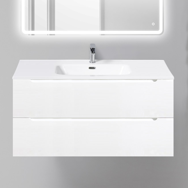 

Тумба с раковиной BelBagno Etna 100 bianco lucido, Белый, Etna 100 bianco lucido