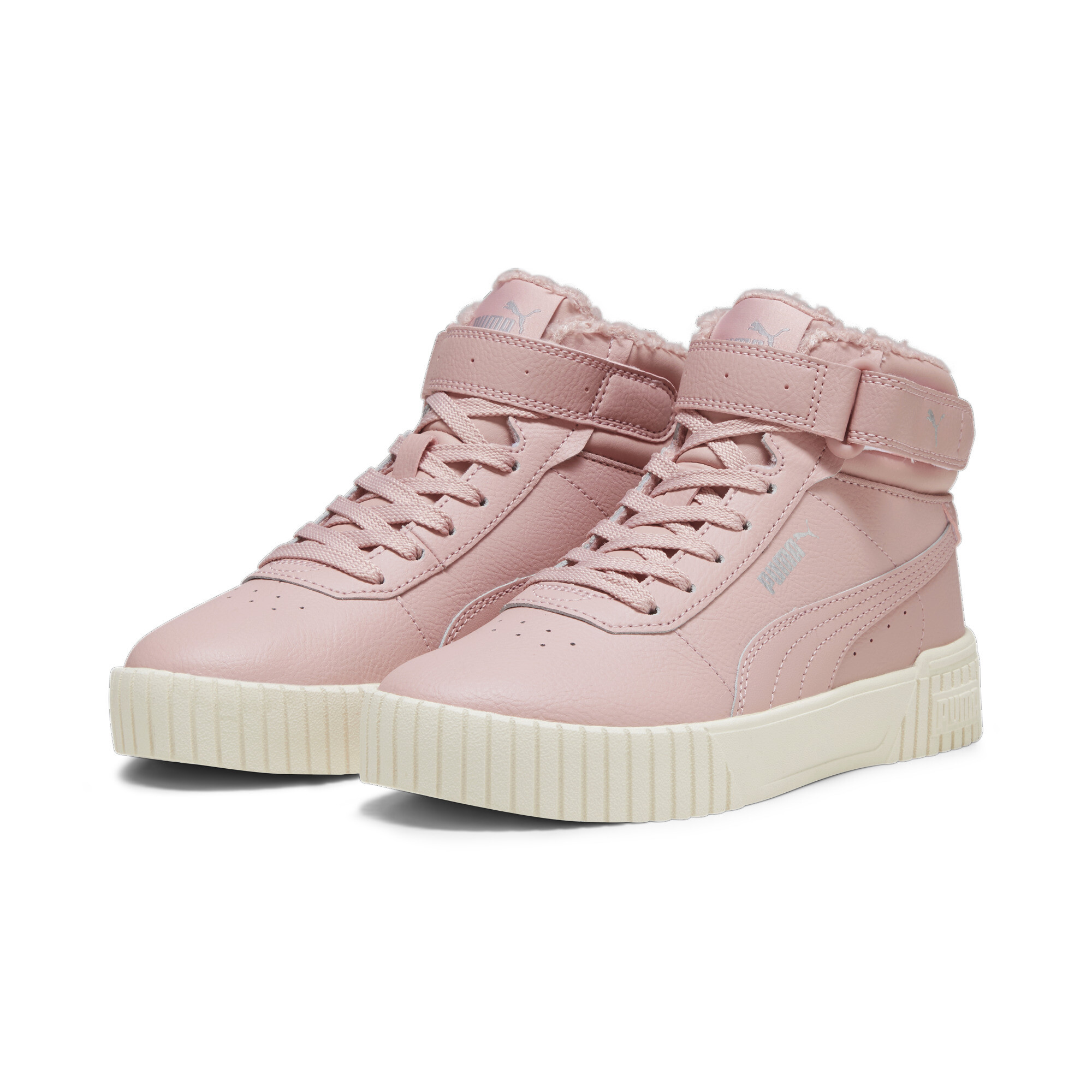 

Кроссовки Puma Carina 2.0 Mid Wtr Jr 38738003 розовый 4 UK, 38738003